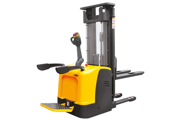 Tripleks Asansörlü Akülü Platformlu İstif Makinası 1500 KG